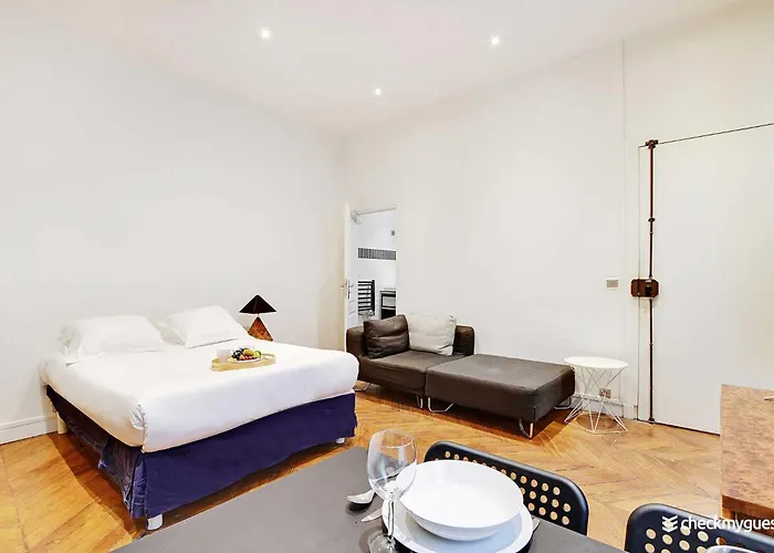 Апартаменты Peaceful - 3p - Le Marais Париж