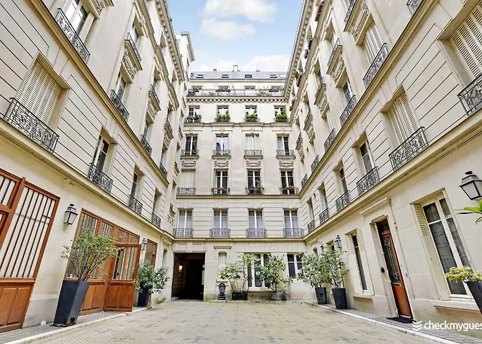 Peaceful - 3p - Le Marais Апартаменты Париж